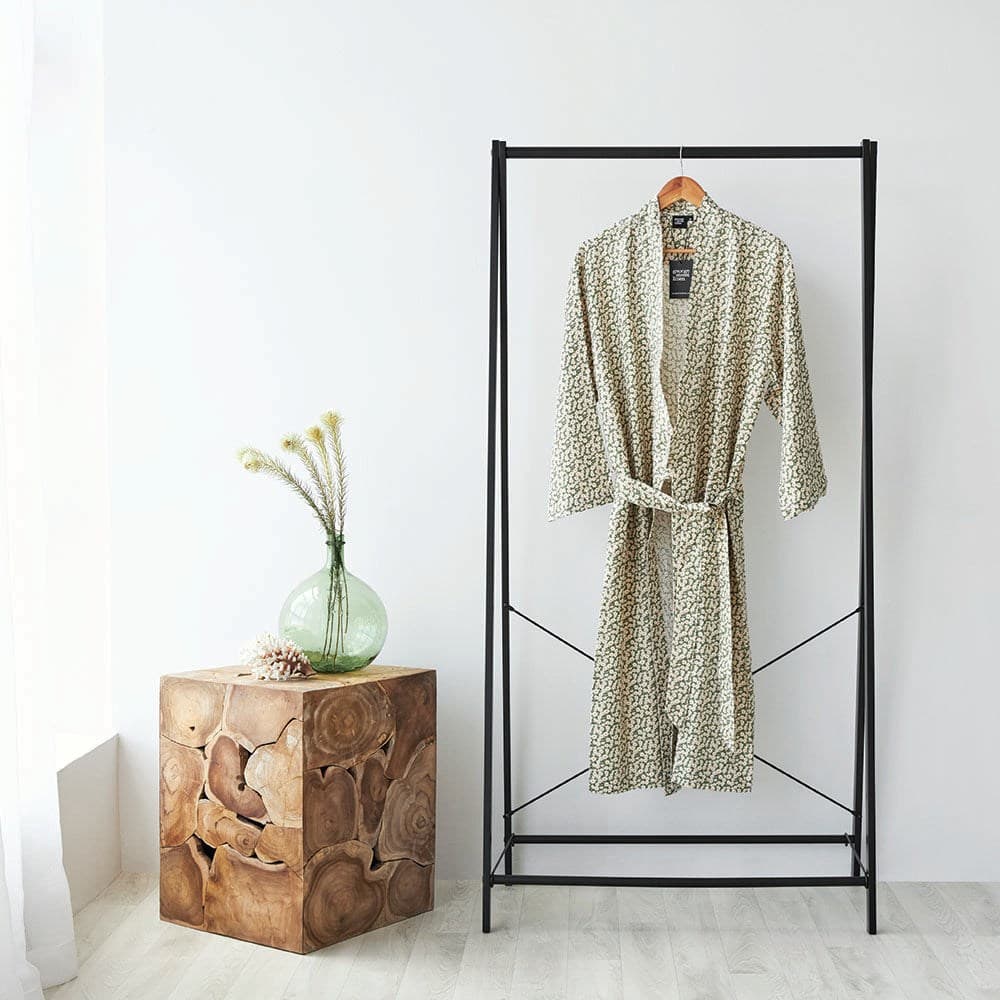 Pure Linen Bathrobe. From $139.99. Available at George Street Linen