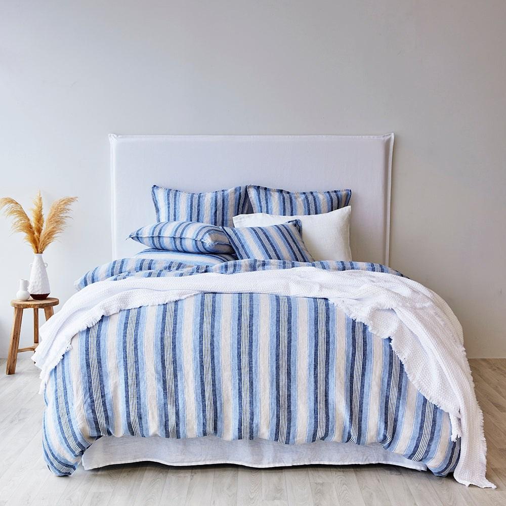 Pure Linen Duvet Cover Set. From $439.95. Available at George Street Linen