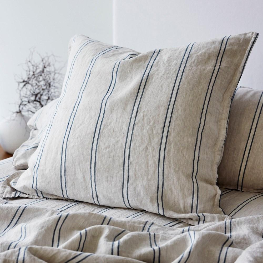 Pure Linen European Pillowcase. From $89.95. Available at George Street Linen