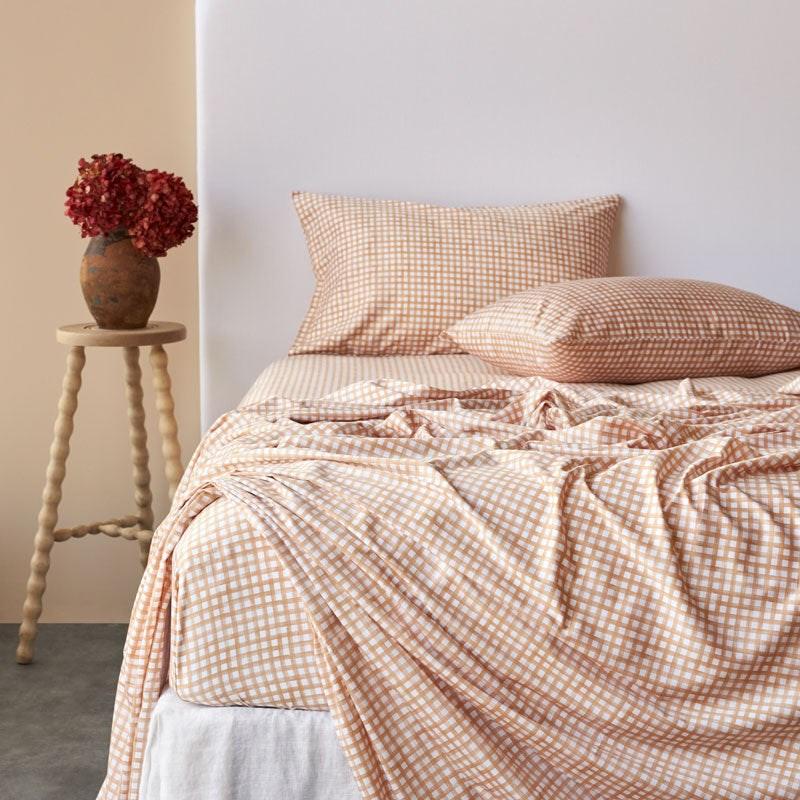 Bamboo Cotton Sheet set. From $279.95. Available at George Street Linen