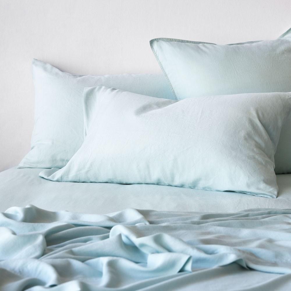 Bamboo Linen Pillowcase. From $69.00. Available at George Street Linen