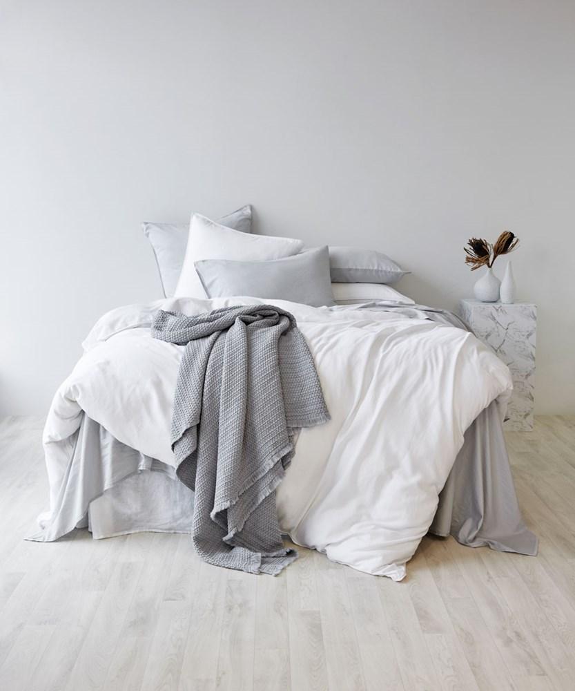 Bamboo Linen Duvet Cover Set. From $199.00. Available at George Street Linen