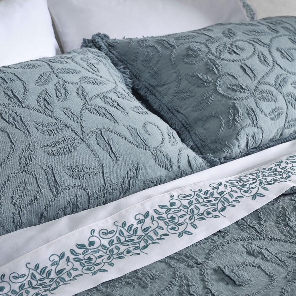 Butirir Cotton Jacquard Pillowcase. From $89.00. Available at George Street Linen