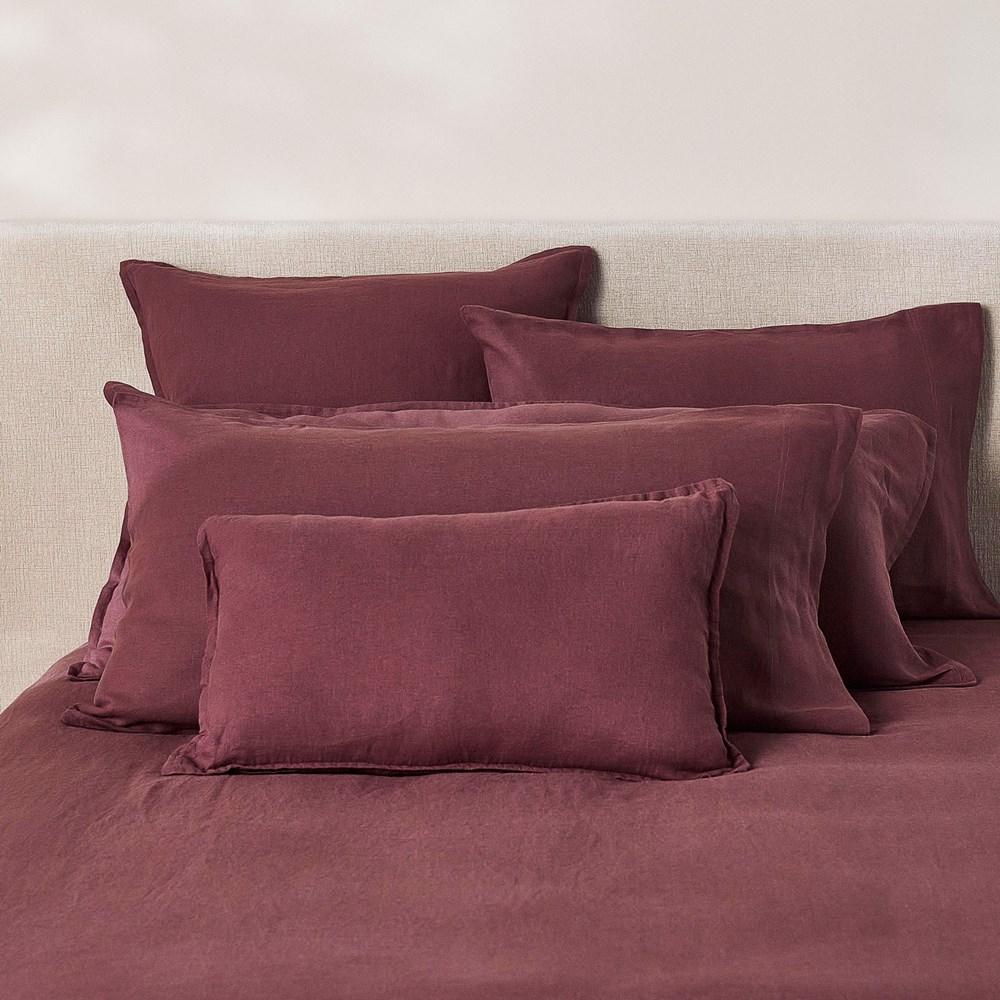 Pure Linen Cushion Cover. From $89.95. Available at George Street Linen