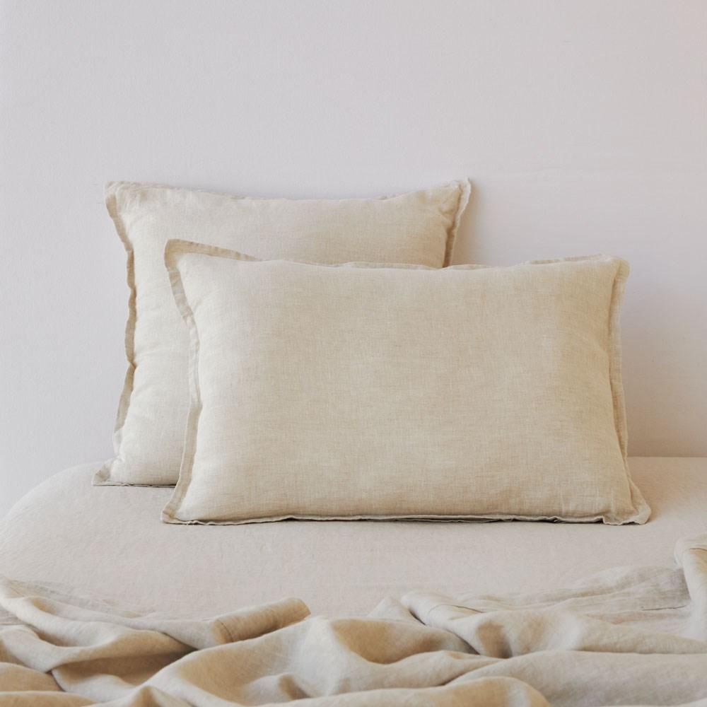 Pure Linen Cushion Cover. From $89.95. Available at George Street Linen