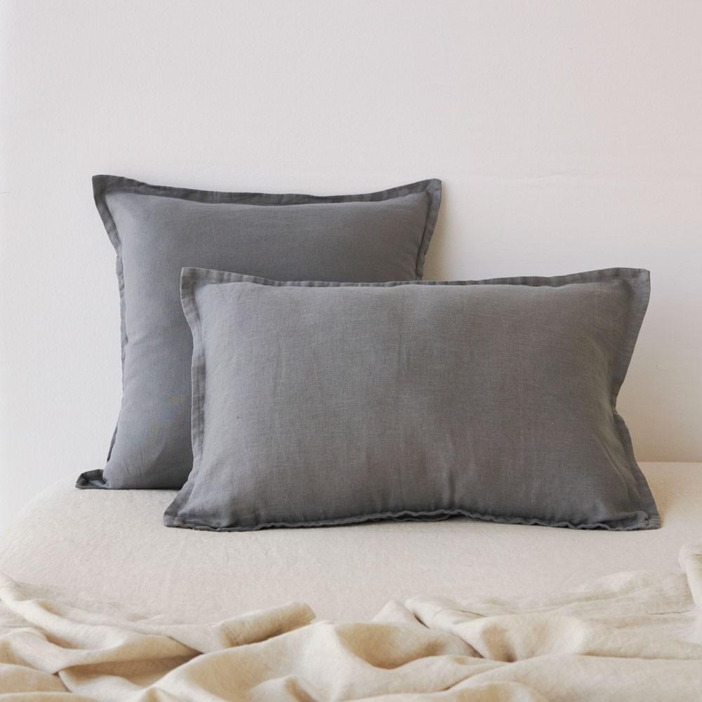 Pure Linen Cushion Cover. From $89.95. Available at George Street Linen