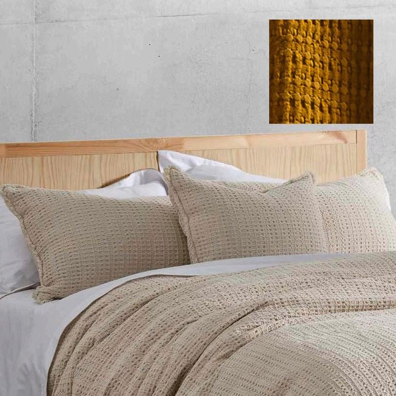 Nasa Cotton Waffle Standard Pillowcase Each. From $89.00. Available at George Street Linen