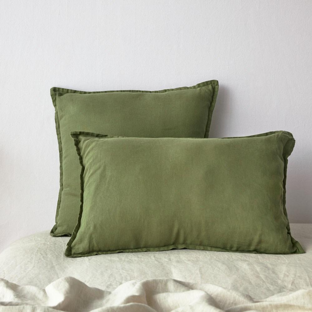 Pure Linen Cushion Cover. From $89.95. Available at George Street Linen