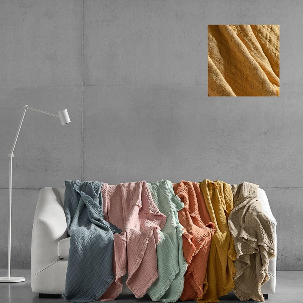 Signo Cotton Gauze Throw. From $129.00. Available at George Street Linen