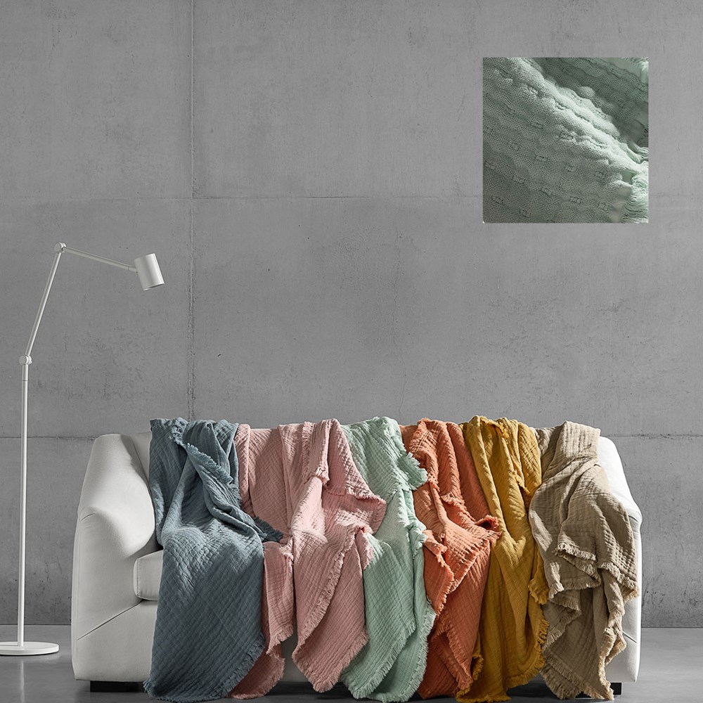 Signo Cotton Gauze Throw