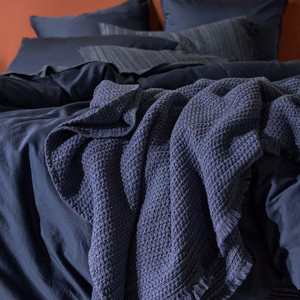 Lisboa Waffle Blanket. From $299.00. Available at George Street Linen