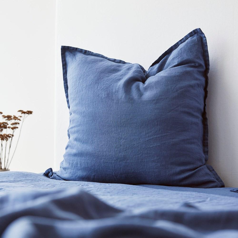 Pure Linen European Pillowcase. From $89.95. Available at George Street Linen