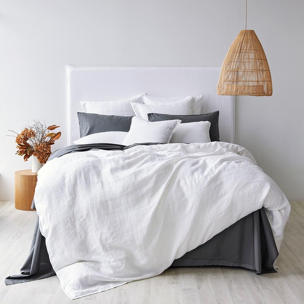 Pure Linen Duvet Cover Set. From $399.00. Available at George Street Linen