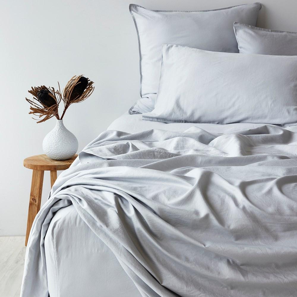 Soft Washed Cotton Sheet Set. From $199.95. Available at George Street Linen