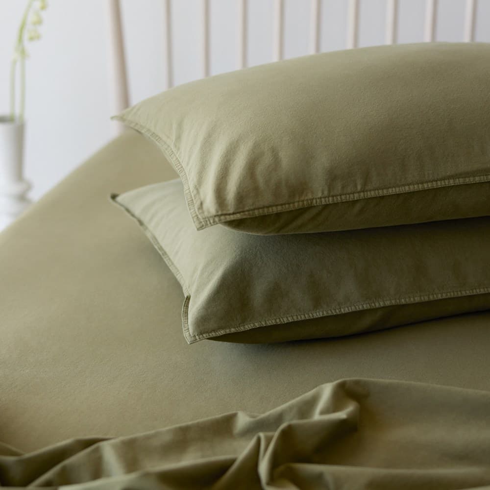 Vintage Look Cotton Pillowcase. From $59.00. Available at George Street Linen