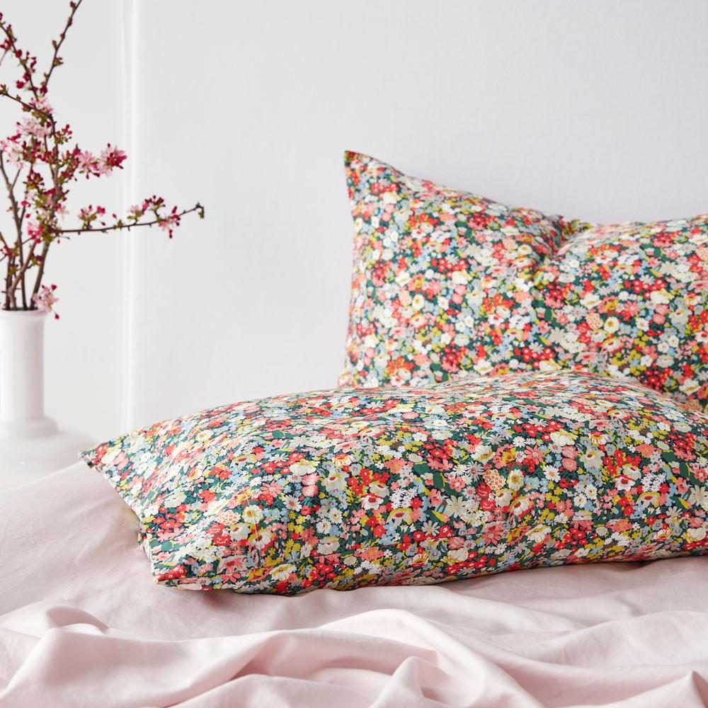 Pillowcase Made with Liberty Fabric. From $99.95. Available at George Street Linen