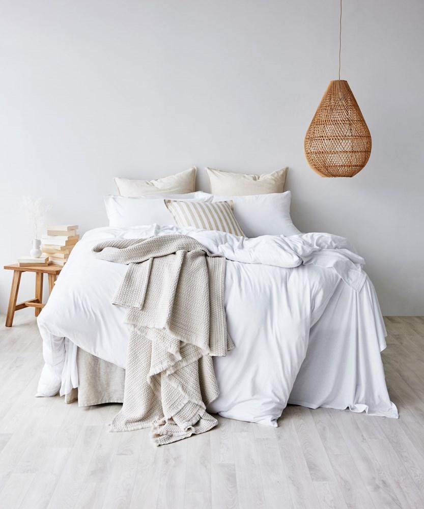 Cotton Jersey Duvet Cover. From $139.00. Available at George Street Linen