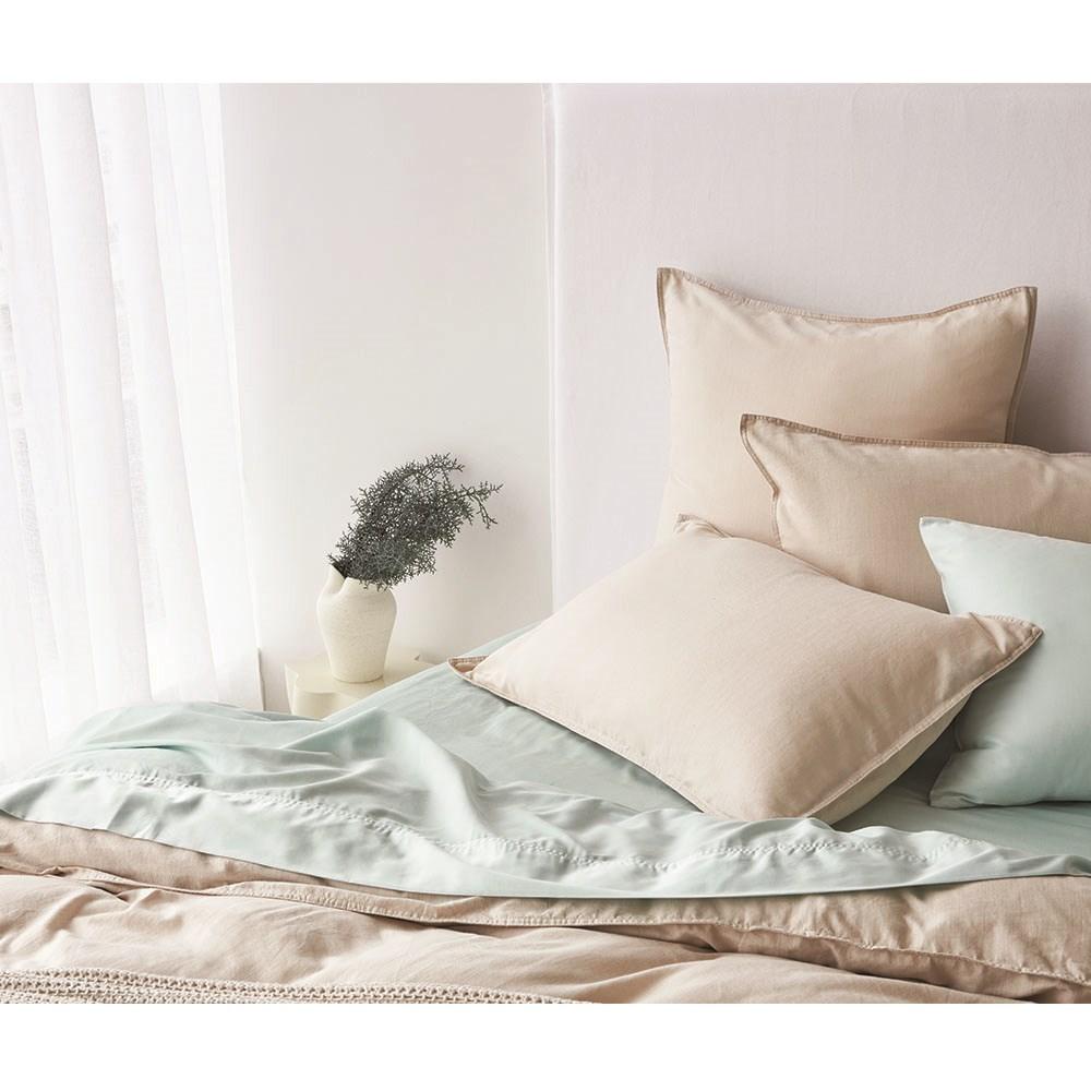 Cambric Cotton European Pillowcase. From $29.95. Available at George Street Linen