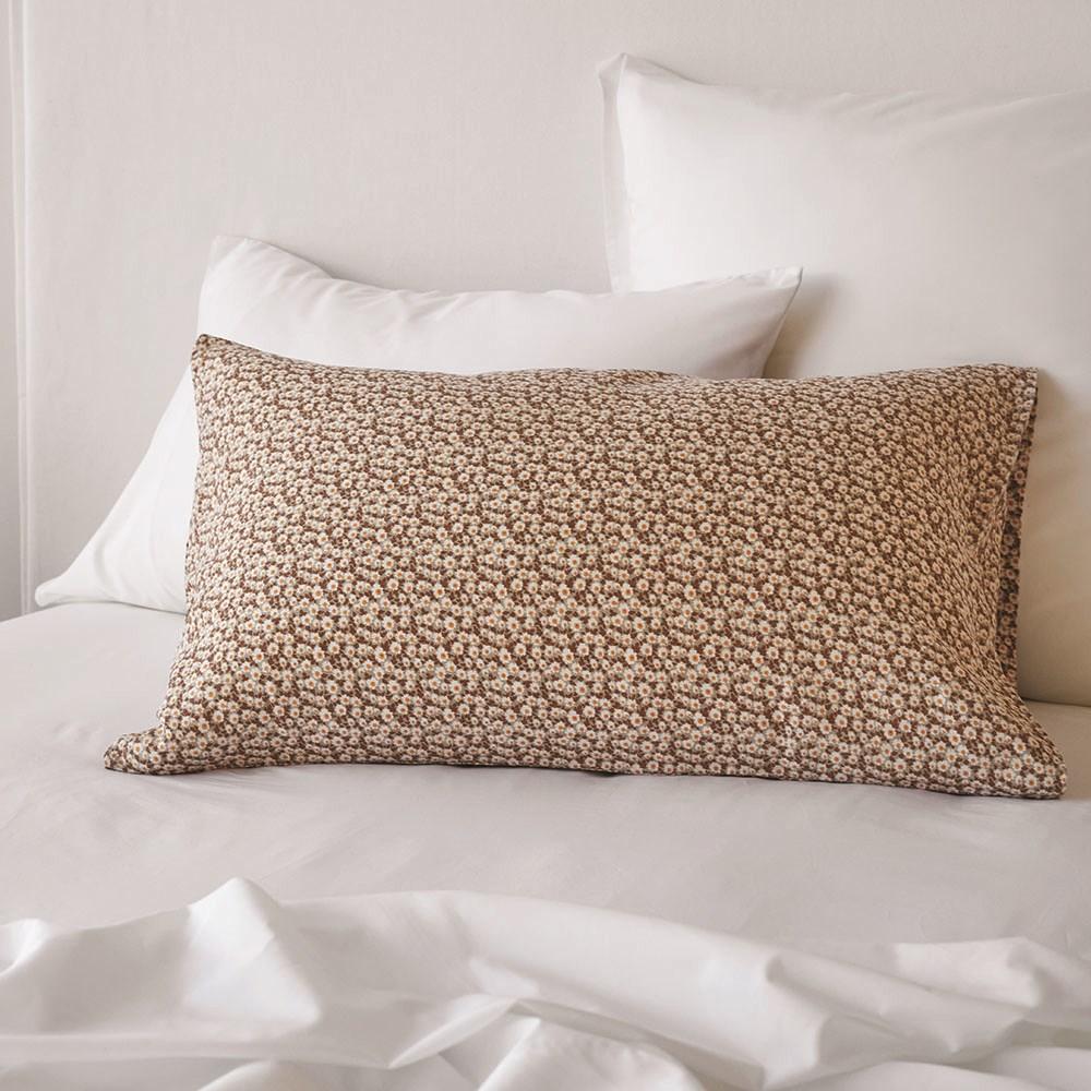 Pure Linen Printed Pillowcase