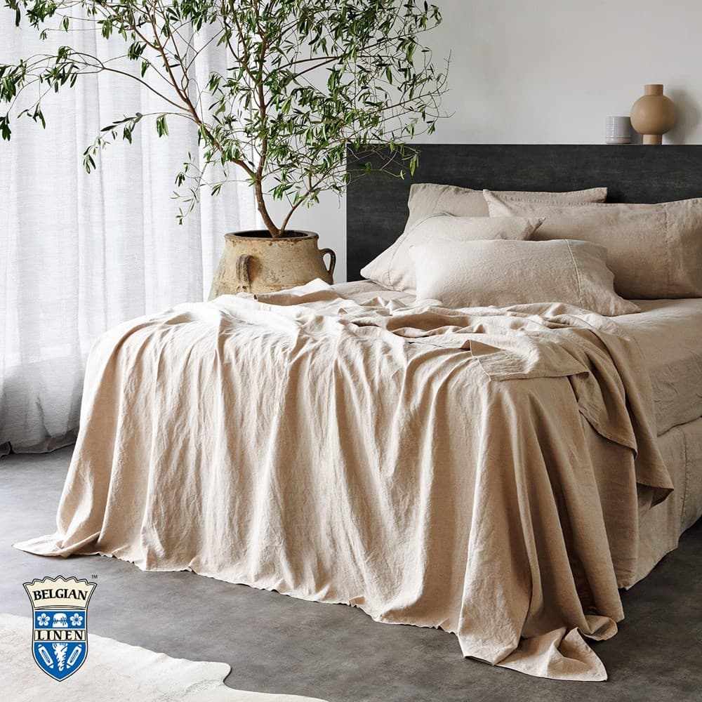 Belgian Linen Duvet Cover. From $USD899.00. Available at George Street Linen