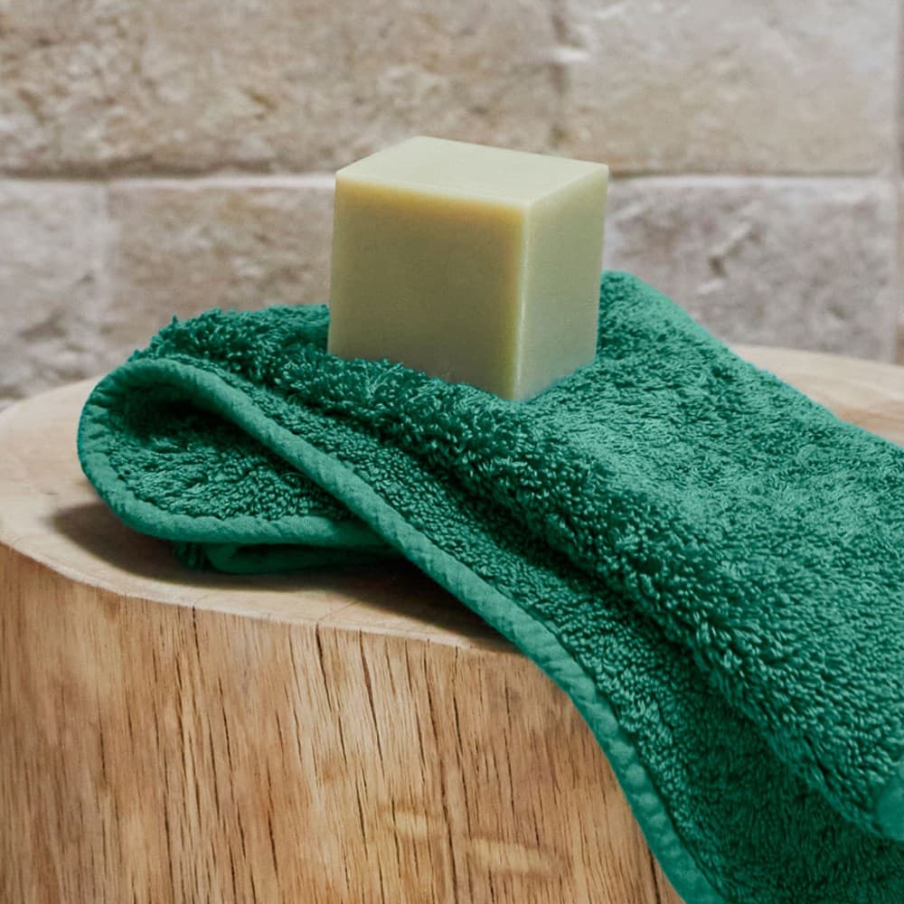 Super Pile Cotton Face Cloth. From $USD19.95. Available at George Street Linen