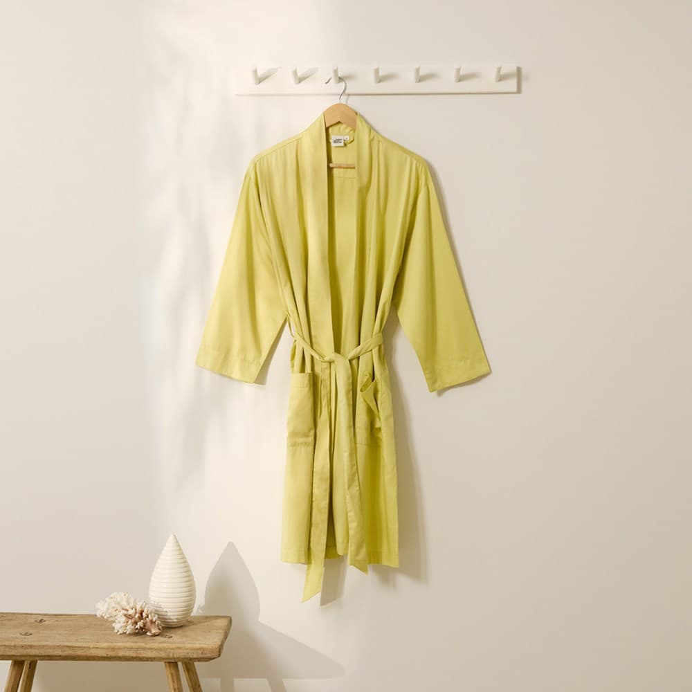 Bamboo Cotton Bathrobe. From $USD99.99. Available at George Street Linen