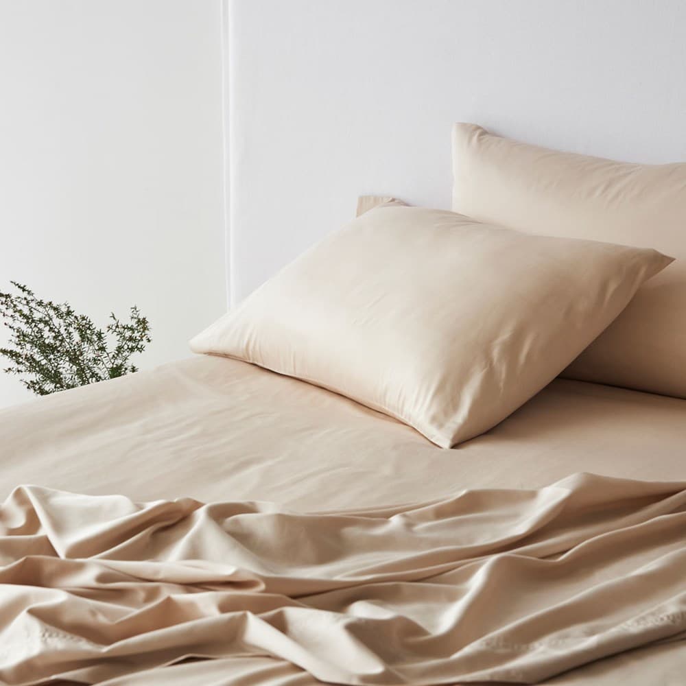 Bamboo Cotton Pillowcase. From $USD49.95. Available at George Street Linen