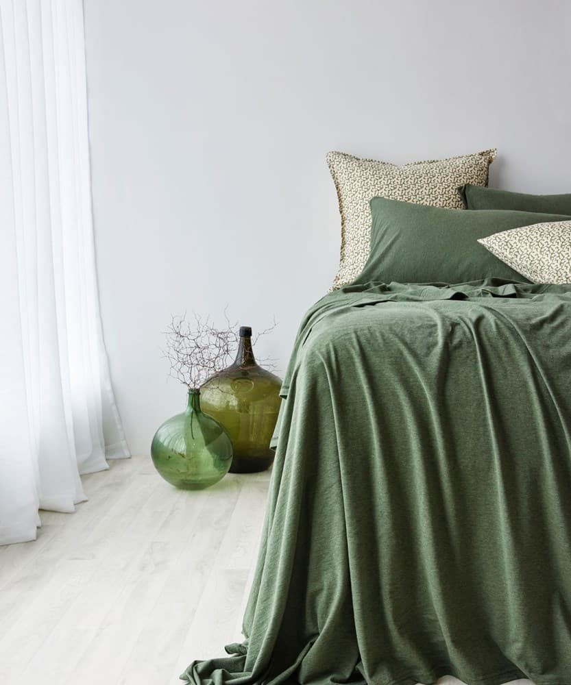 Cotton Jersey Fitted Sheet. From $USD75.00. Available at George Street Linen