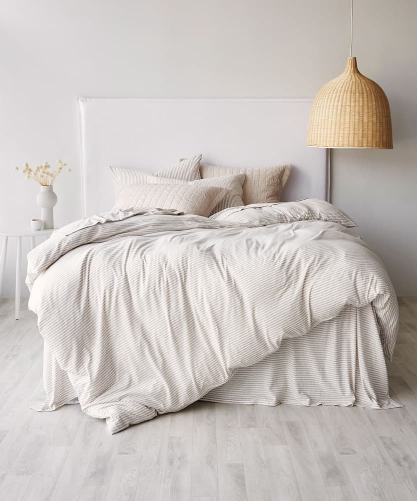 Cotton Jersey Duvet Cover. From $USD159.00. Available at George Street Linen