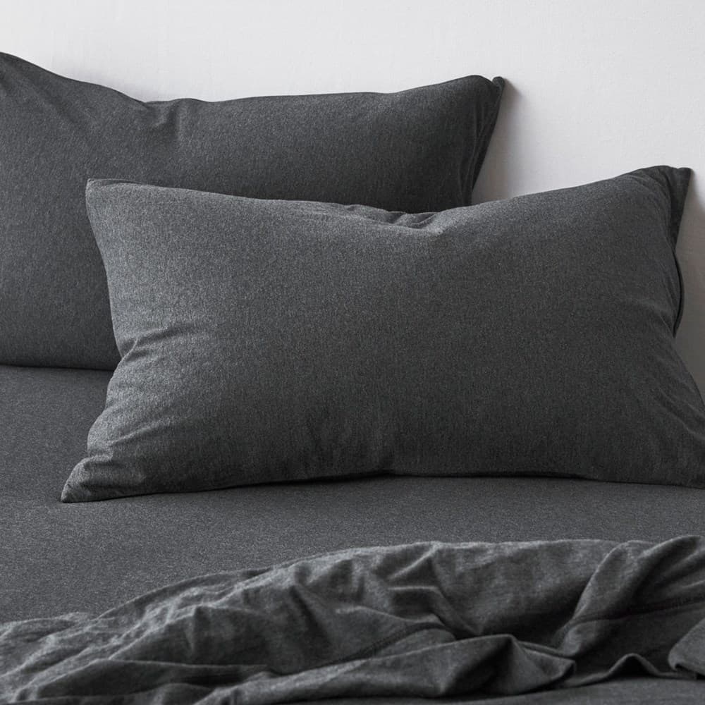 Cotton Jersey Pillowcase Pair. From $USD59.00. Available at George Street Linen