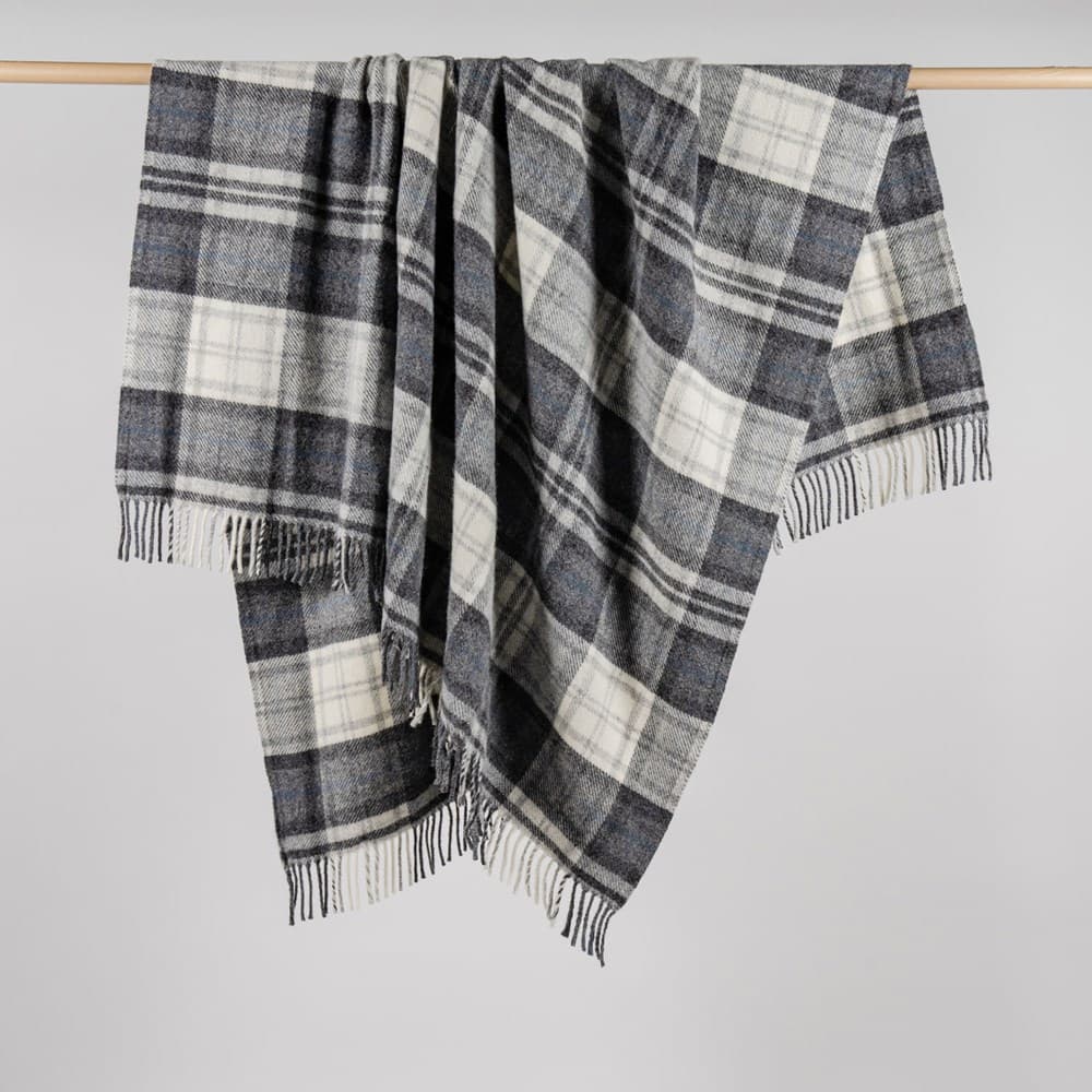 Tartan NZ Wool Throw. From $USD299.00. Available at George Street Linen