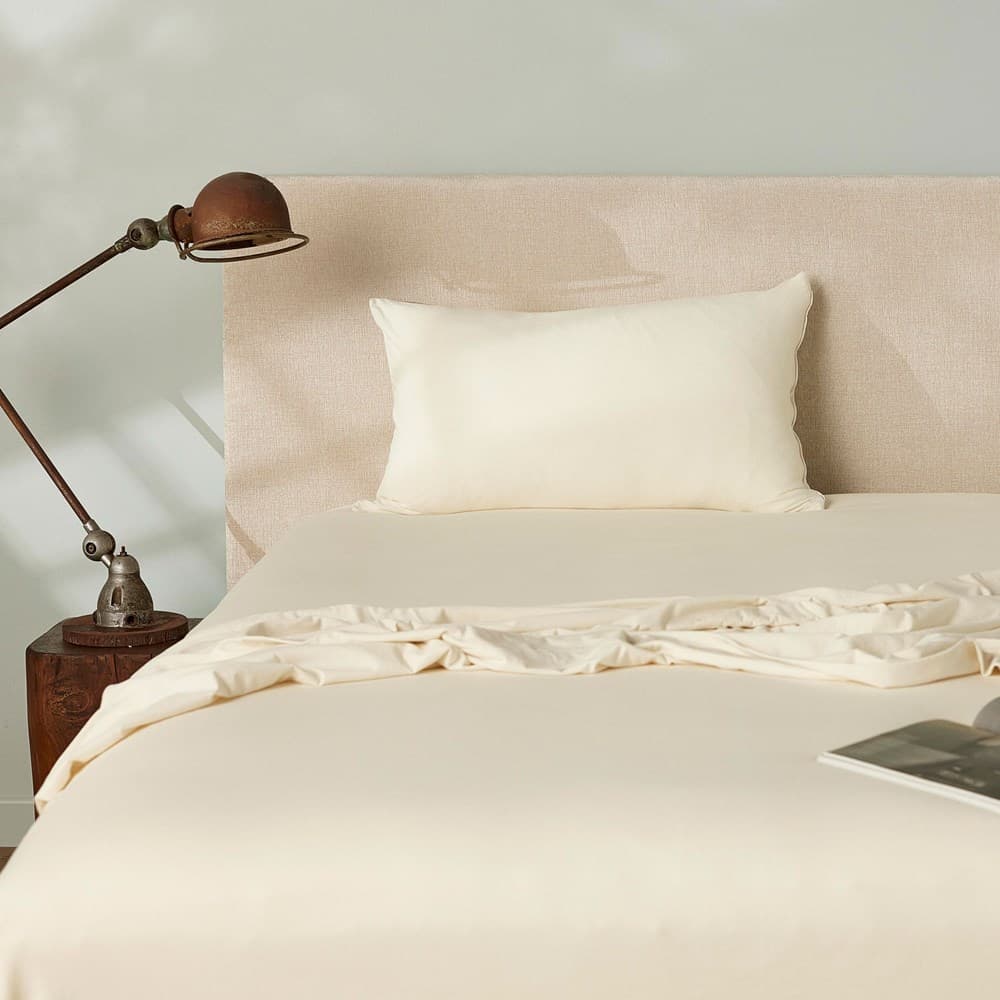 Cotton Jersey Fitted Sheet. From $USD75.00. Available at George Street Linen