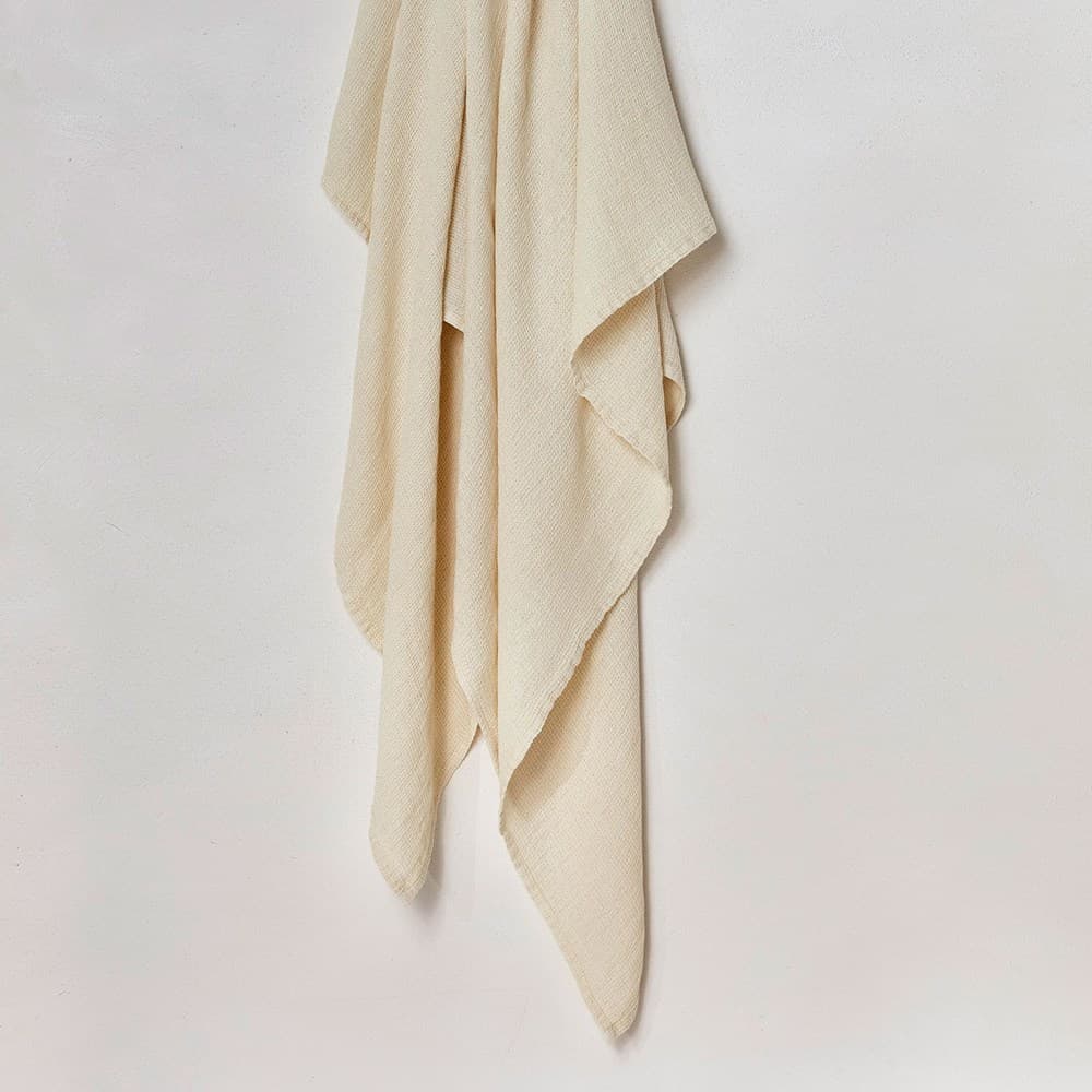 Stone Wash Linen Waffle Bath Sheet. From $USD99.95. Available at George Street Linen