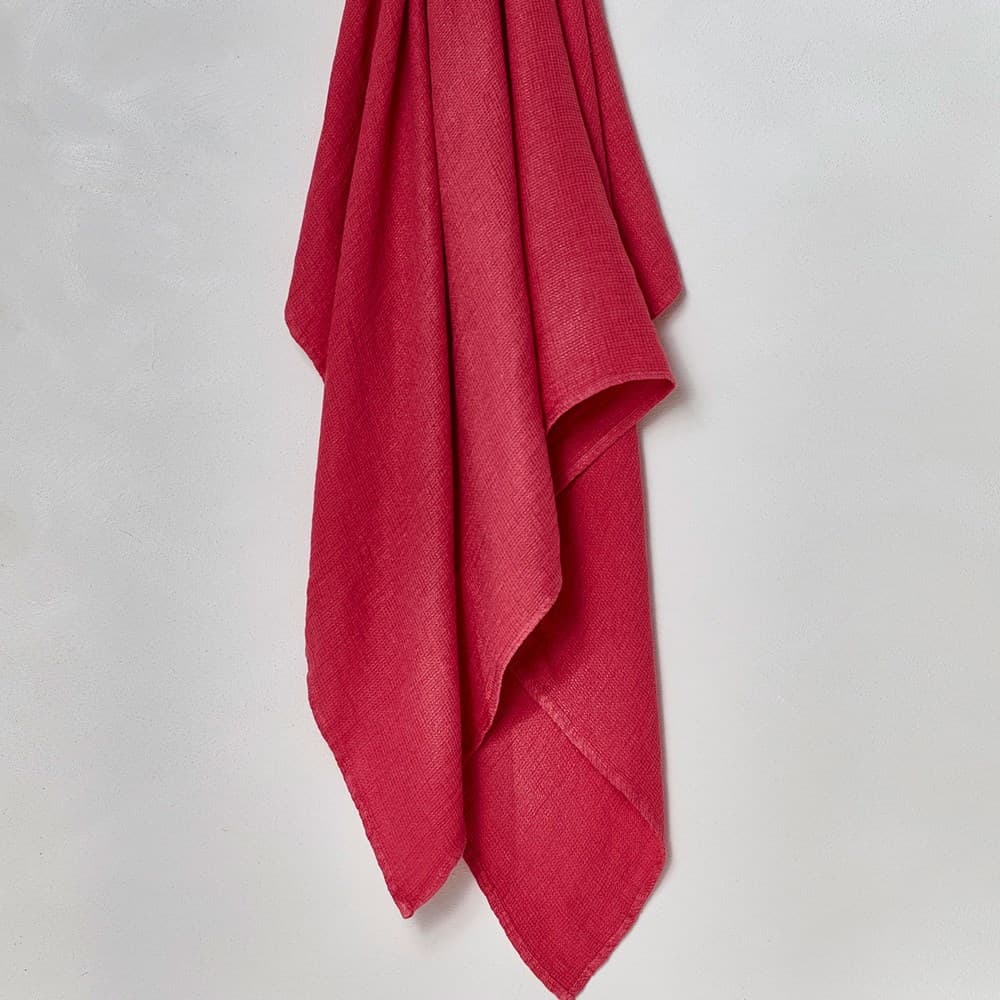 Stone Wash Linen Waffle Bath Sheet. From $USD99.95. Available at George Street Linen