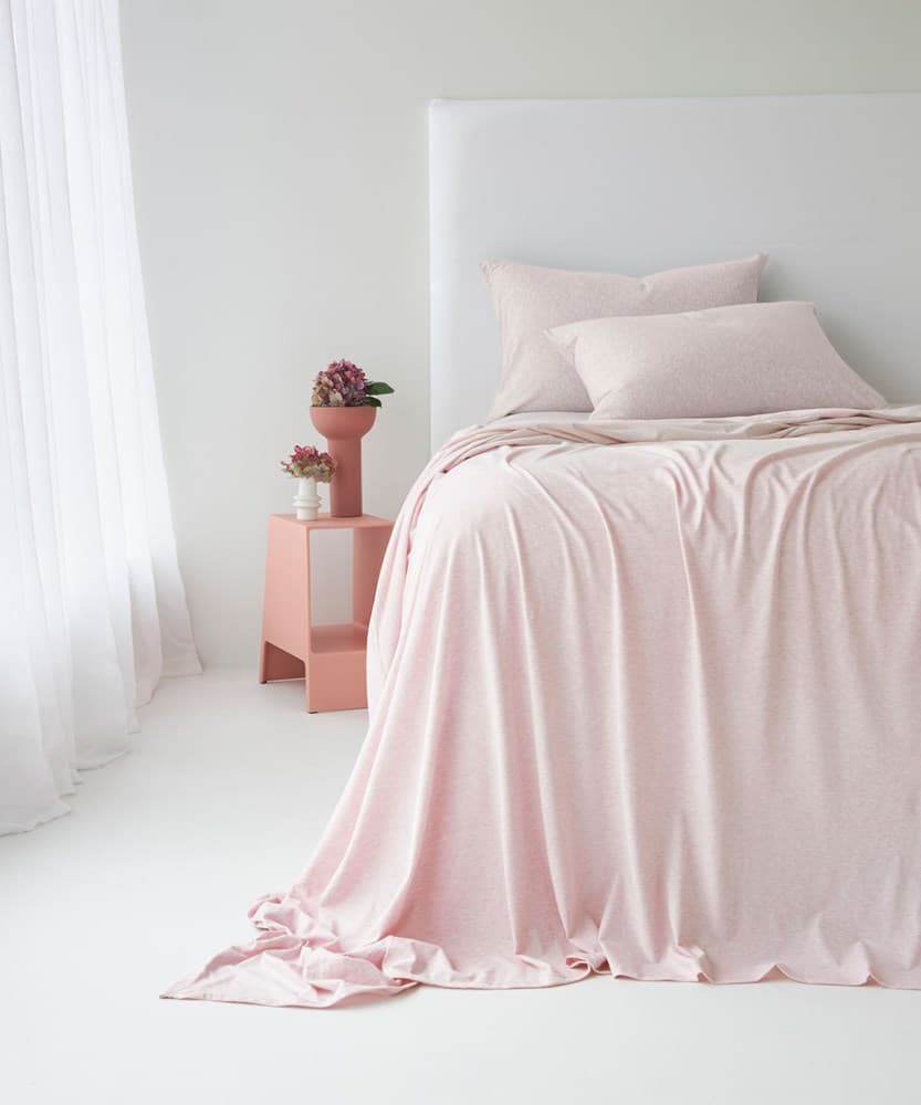 Cotton Jersey Flat Sheet. From $USD85.00. Available at George Street Linen