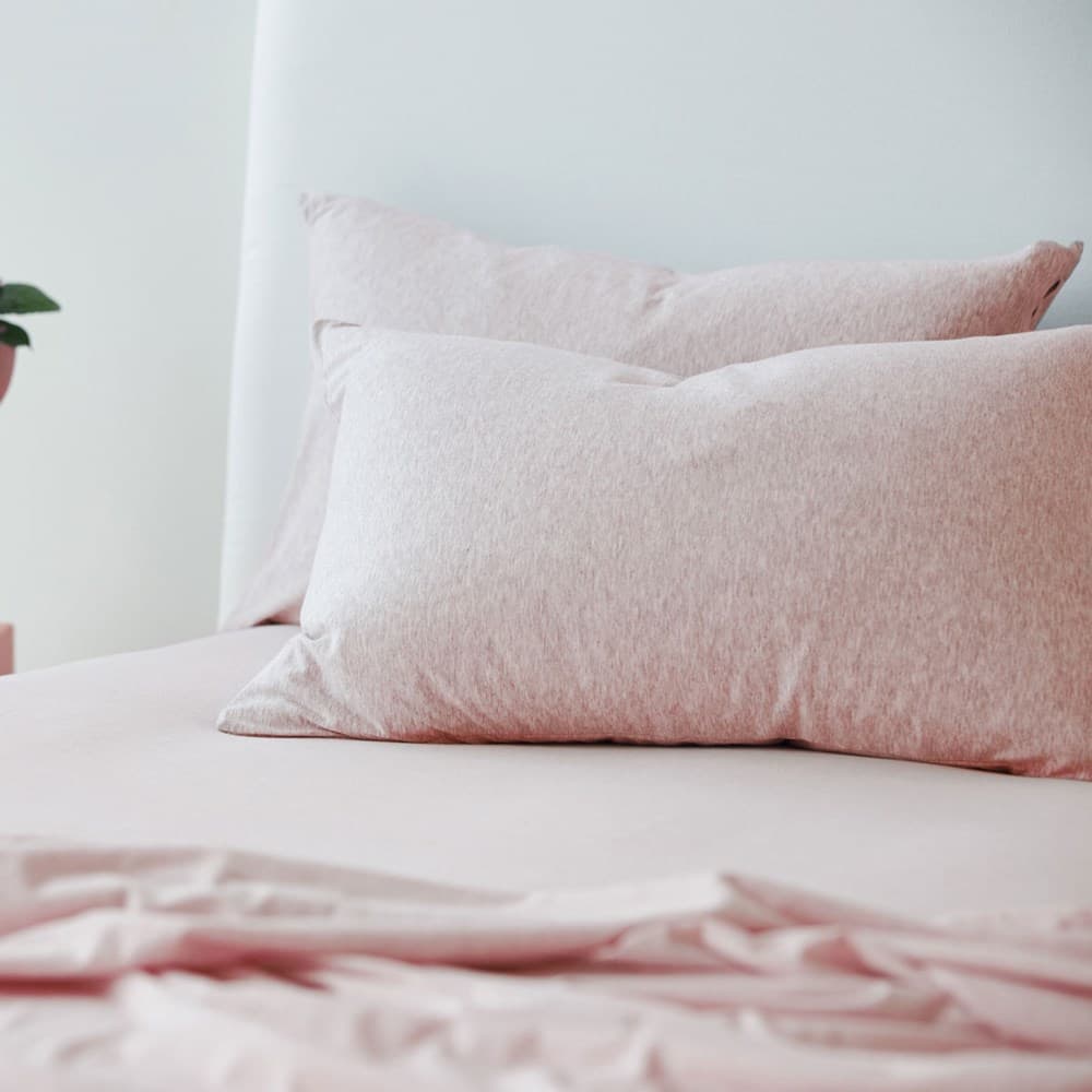 Cotton Jersey Pillowcase Pair. From $USD59.00. Available at George Street Linen