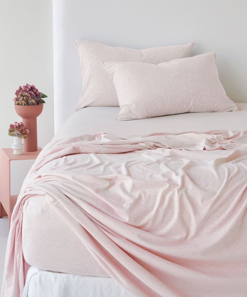 Cotton Jersey Fitted Sheet. From $USD75.00. Available at George Street Linen