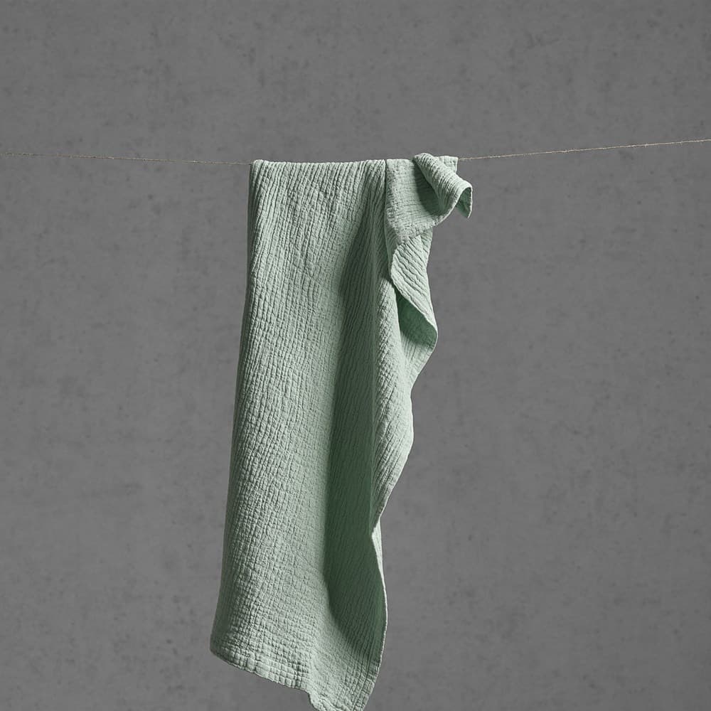 Portuguese Punto Cotton Gauze Bath Towel Pack. From $USD149.00. Available at George Street Linen