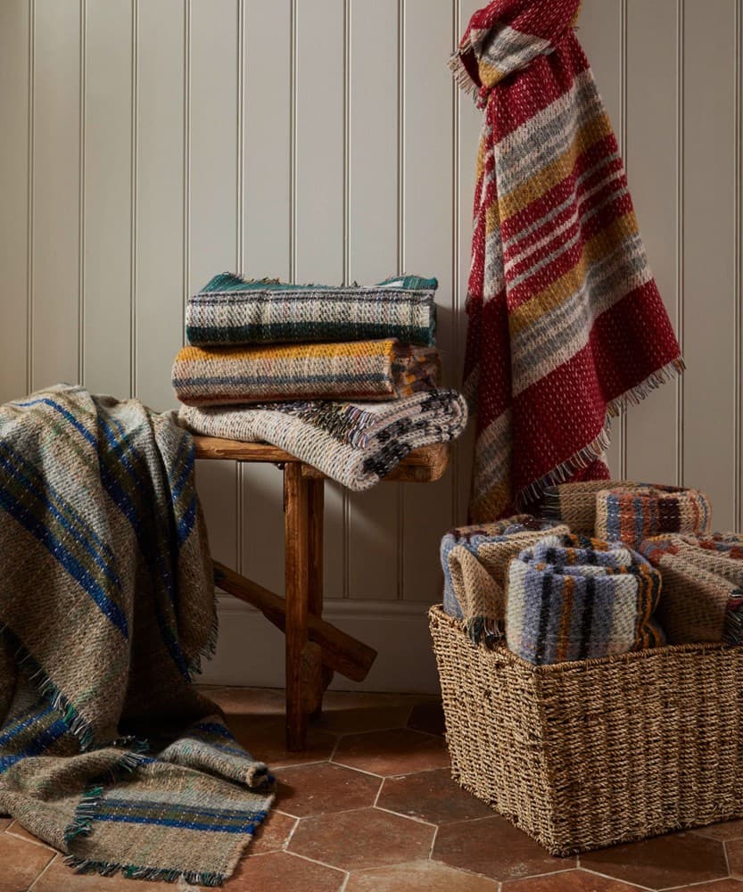 Recycled Wool Throw. From $USD179.00. Available at George Street Linen
