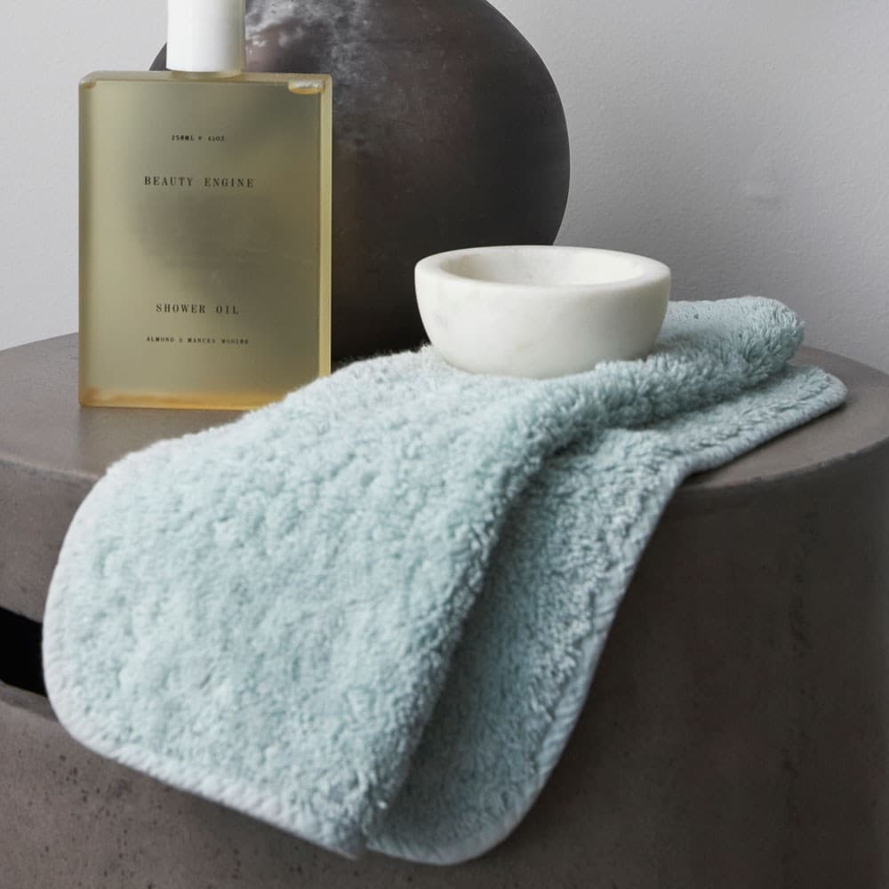 Super Pile Cotton Face Cloth. From $USD19.95. Available at George Street Linen