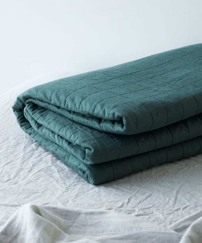 Cambric Cotton Coverlet Set. From $USD259.99. Available at George Street Linen