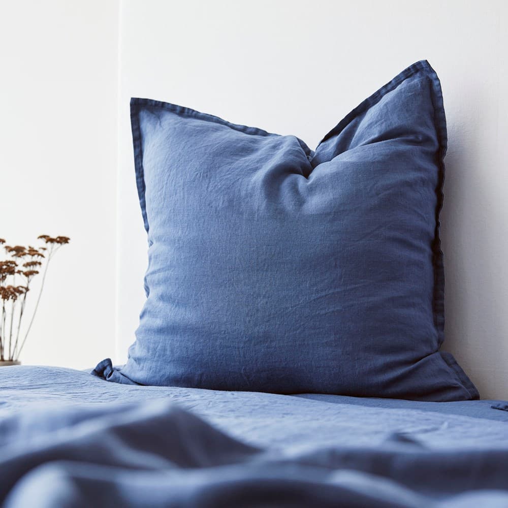 Pure Linen European Pillowcase. From $USD89.00. Available at George Street Linen