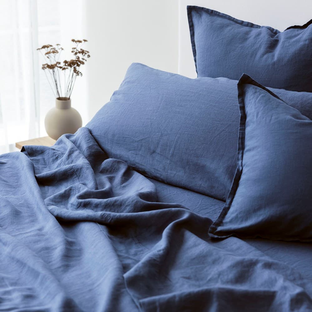 Pure Linen Pillowcase. From $USD99.00. Available at George Street Linen