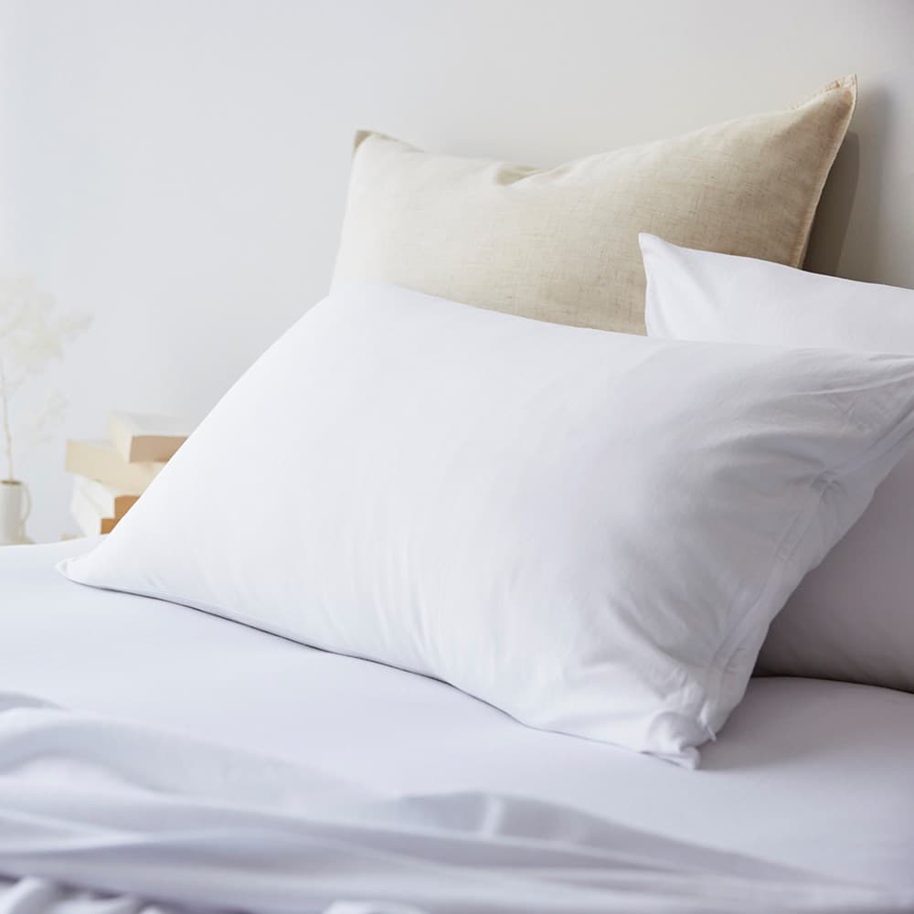Cotton Jersey Pillowcase Pair. From $USD59.00. Available at George Street Linen