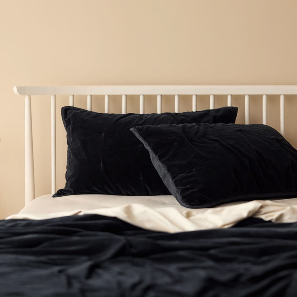Venus Cotton Velvet Quilted Pillowcase. From $USD99.00. Available at George Street Linen