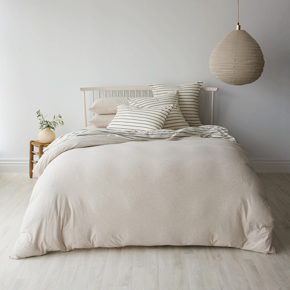 Cotton Jersey Duvet Cover. From $139.00. Available at George Street Linen