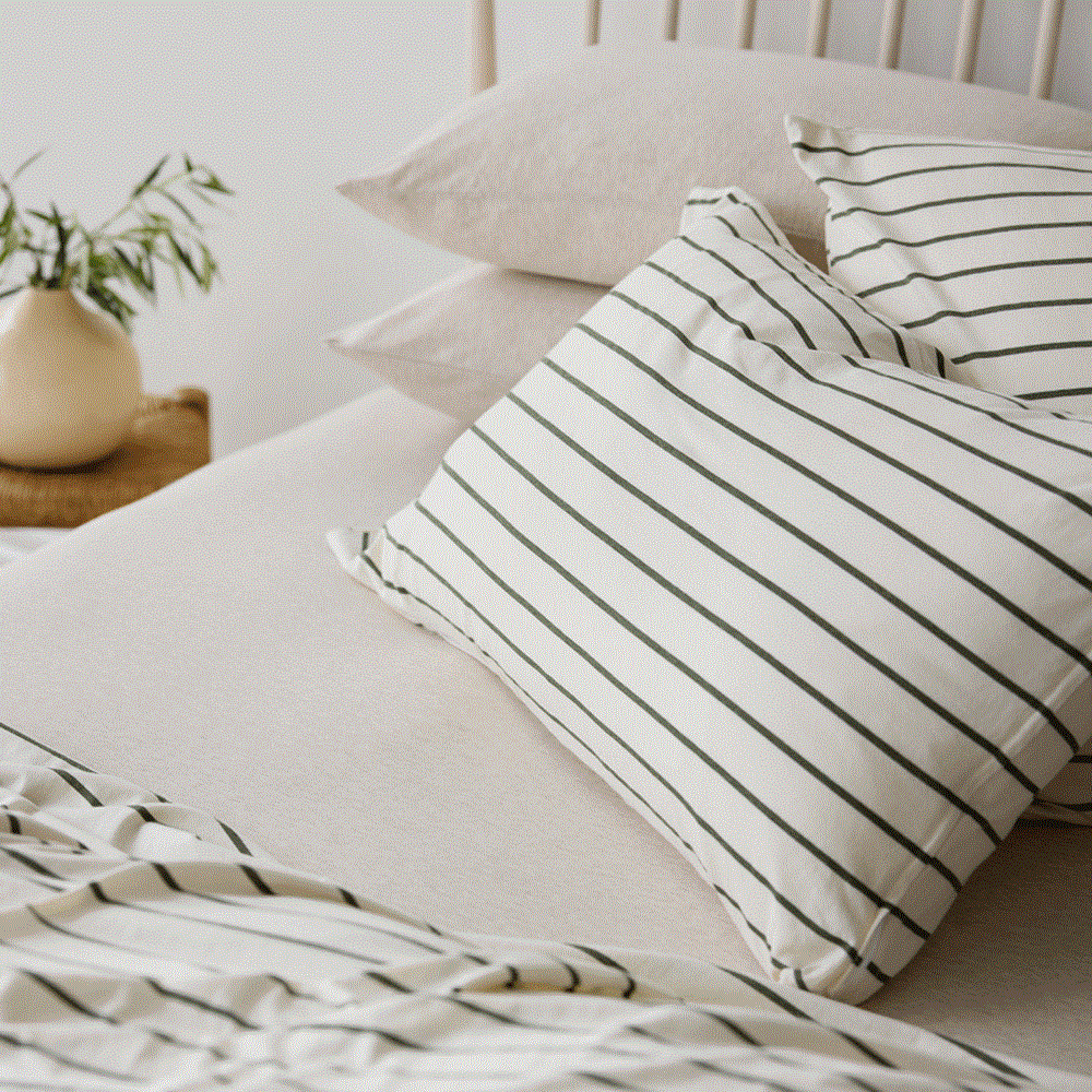 Cotton Jersey Fitted Sheet. From $USD75.00. Available at George Street Linen