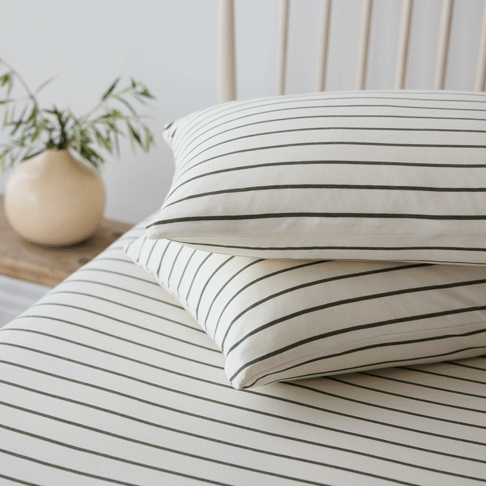 Cotton Jersey Pillowcase Pair. From $USD69.00. Available at George Street Linen