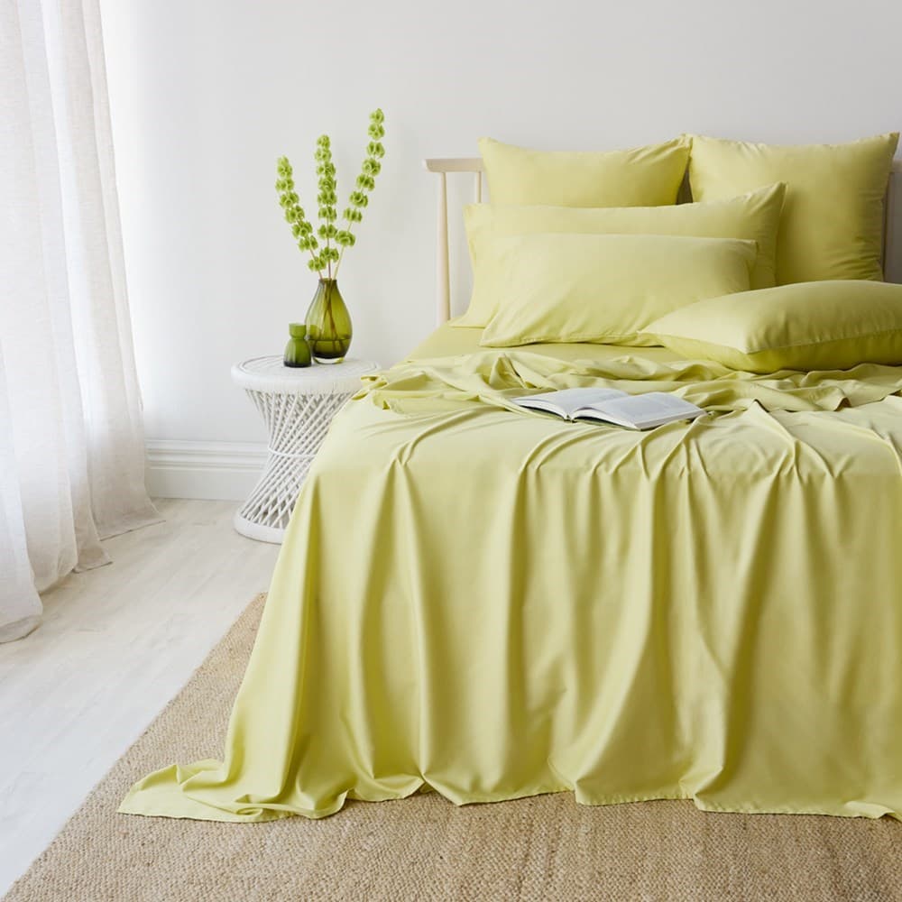 Bamboo Cotton Flat Sheet. From $USD99.95. Available at George Street Linen
