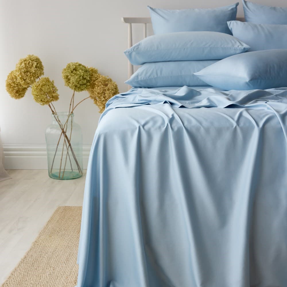 Bamboo Cotton Fitted Sheet. From $USD89.95. Available at George Street Linen